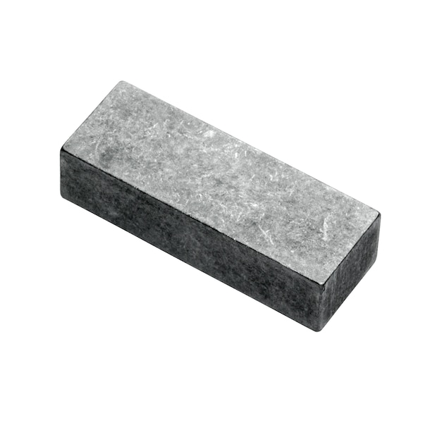 Undersized Machine Key, Square End, Carbon Steel, Plain, 6-1/2 in L, 17/32 x 5/8 in Sq